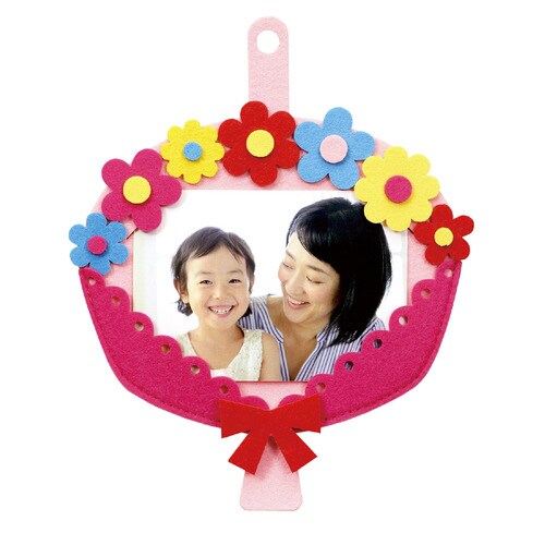 花束フェルトフレーム