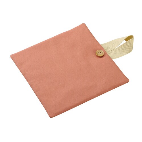 基礎縫い鍋敷き ピンクベージュ