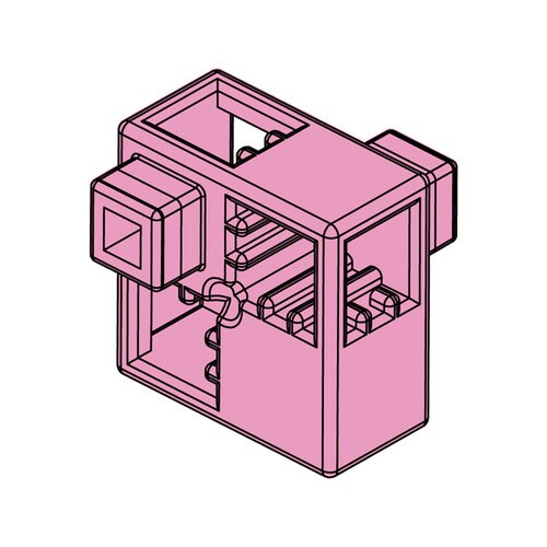Artecブロック ハーフA 8P ピンク