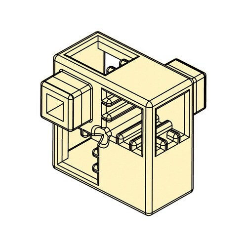 Artecブロック ハーフA 8P 薄黄