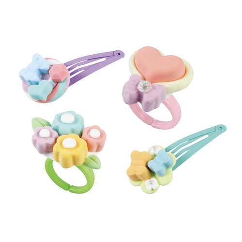 キラキラねんどアクセサリー