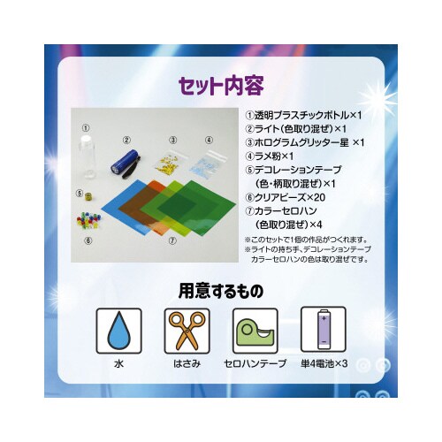 キラキラウォーターペンライトキット