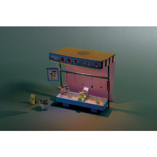 手作りミニチュア屋台キット 金魚すくい