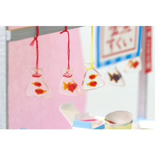 手作りミニチュア屋台キット 金魚すくい