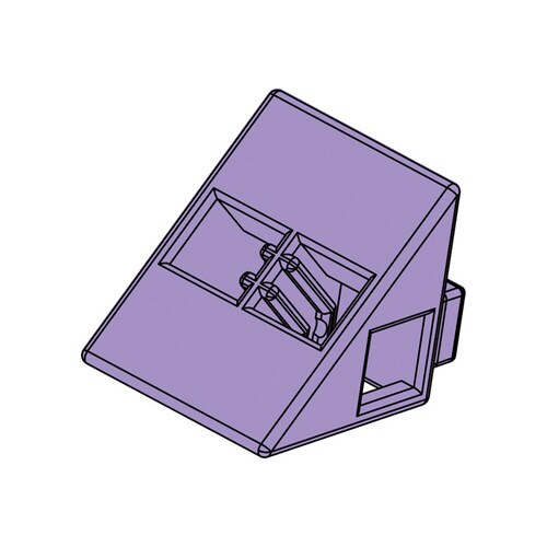 Artecブロック 三角A 8P 薄紫