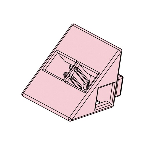 Artecブロック 三角A 8P 薄ピンク