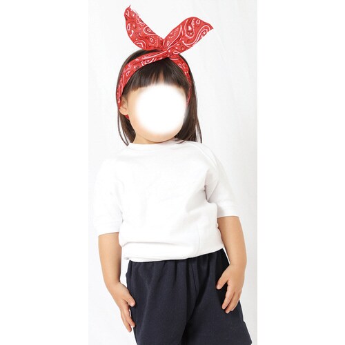 かんたんバンダナカチューシャ レッド