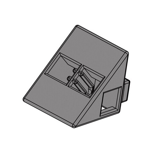 Artecブロック 三角A 8P グレー