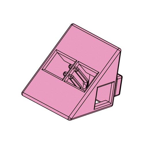Artecブロック 三角A 8P ピンク
