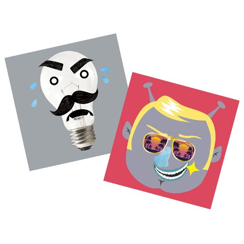 かおシールブック