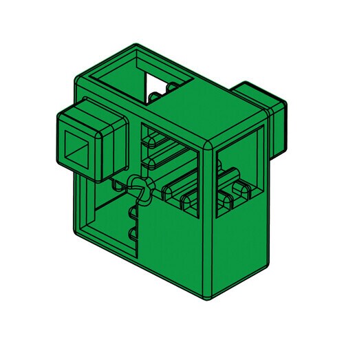 Artecブロック ハーフA 8P 緑