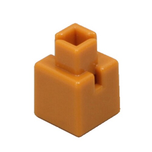 Artecブロック ミニ四角 20P 茶