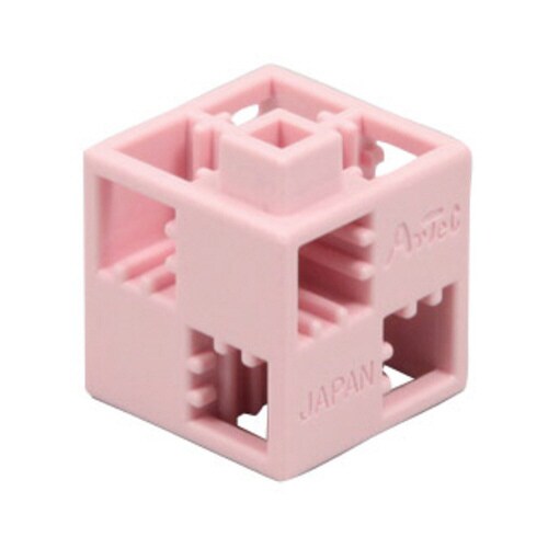 Artecブロック 基本四角 100P 薄ピンク