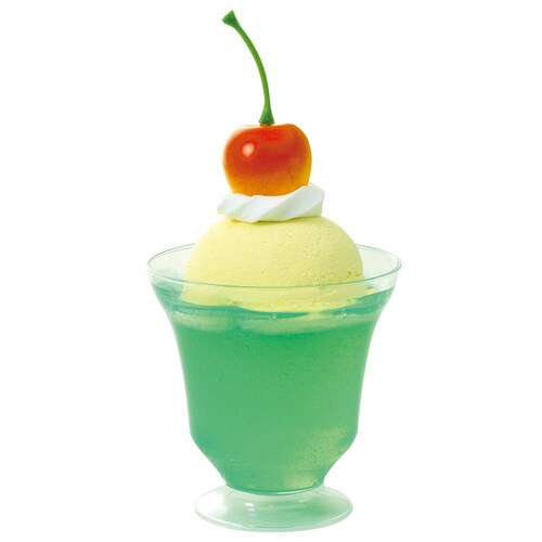 食品サンプルをつくろうシュワシュワクリームソーダ