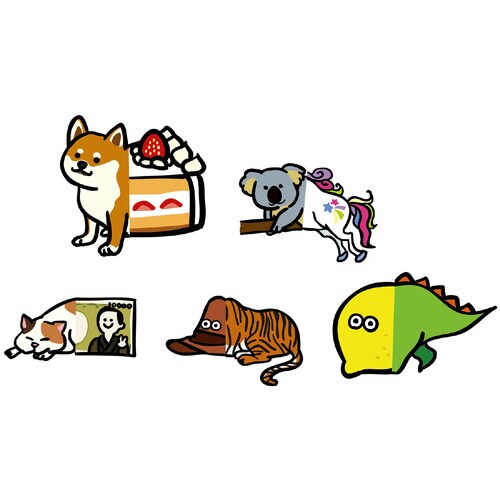 英語で合体!へんてこアニマルカードゲーム