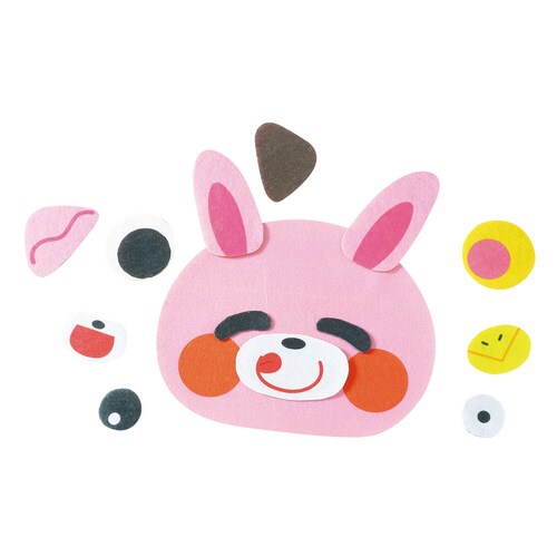 フェルトのどうぶつふくわらい