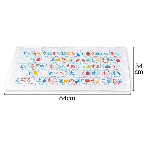 ひらがなタオル いろんななまえ