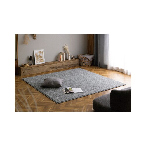 杢シープ調ラグ GY ORG−S1818−H