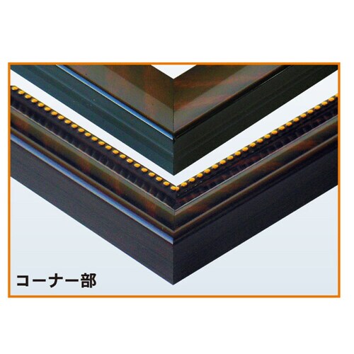 樹脂製賞証額 A4判 金ラックB