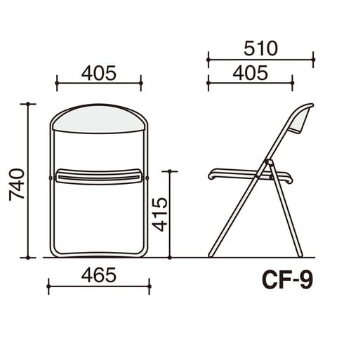 折りたたみイス CF−9