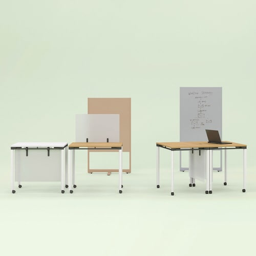 コラボ用家具 テーブル マルティス 角形4本脚