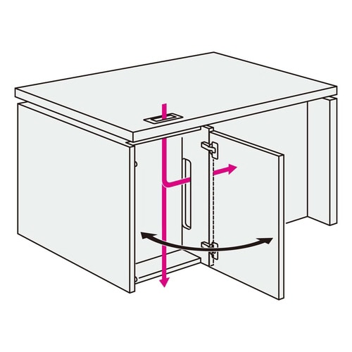 役員用 S370シリーズ 両袖デスク