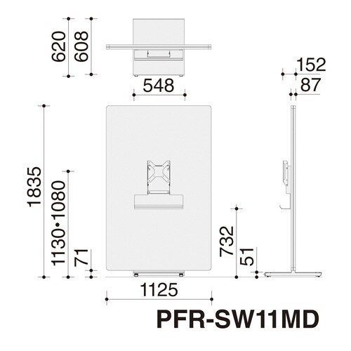 フォーレ ムービングパネル ディスプレイタイプ