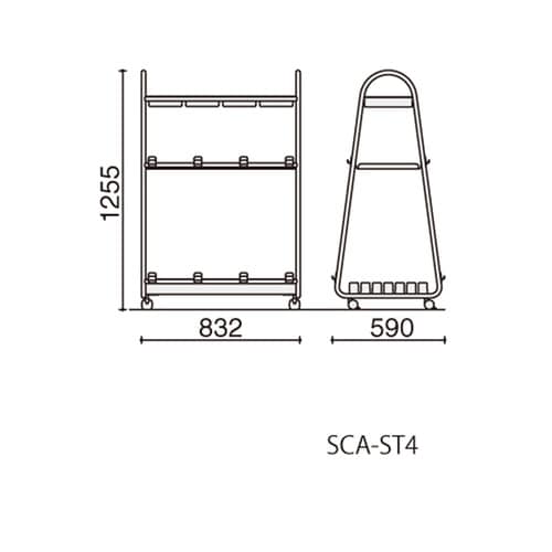 収納庫 キャリオ トレータイプ