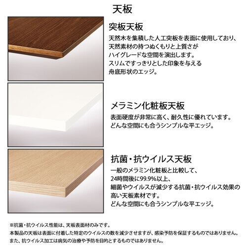 会議テーブル WT400 ボート形トレー