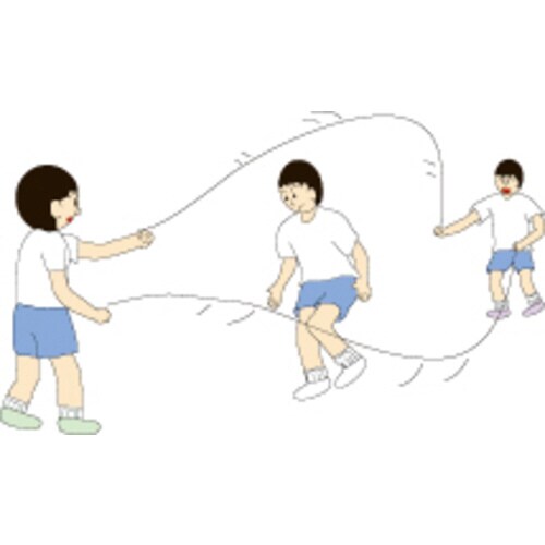 カラーダブルダッチダブルス 緑・黄