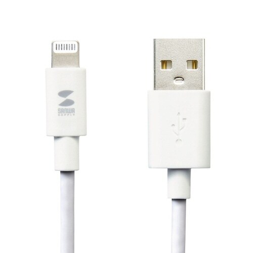 ライトニングケーブル 白 1m