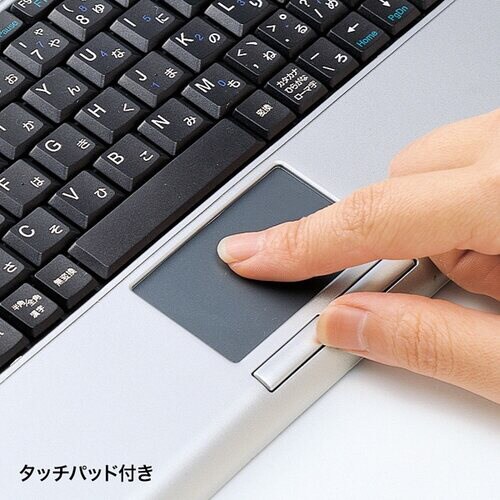 タッチパッド付キーボード