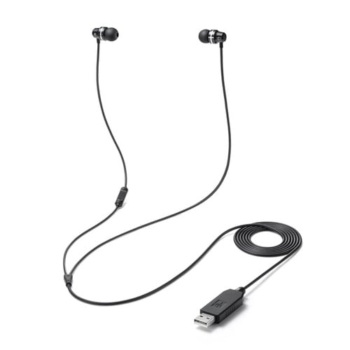 USBイヤホンマイク