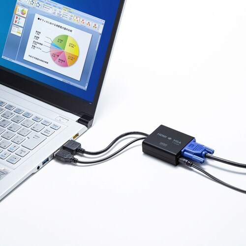 HDMI信号VGA変換コンバーター