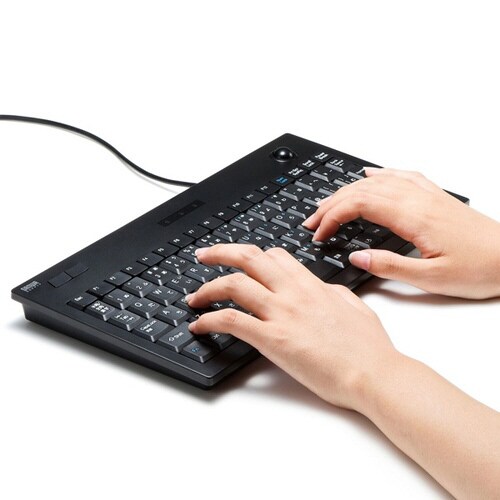 トラックボールキーボード