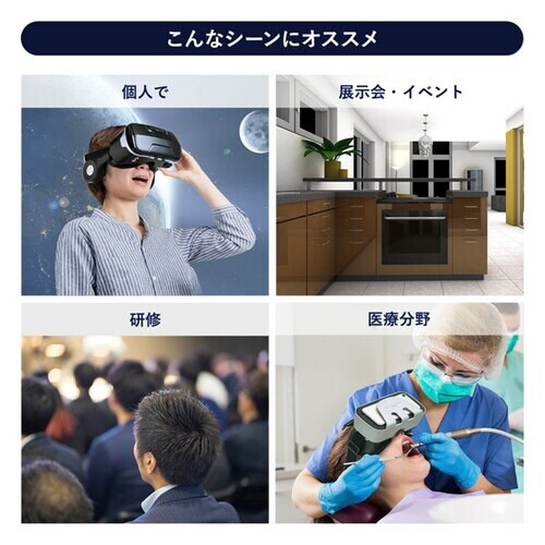 Bluetoothコントローラー内蔵VRゴーグル