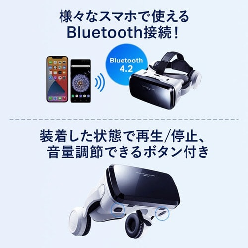 Bluetoothコントローラー内蔵VRゴーグル