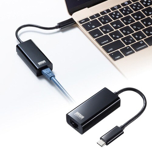USB3.2 TypeC−LAN変換アダプタ