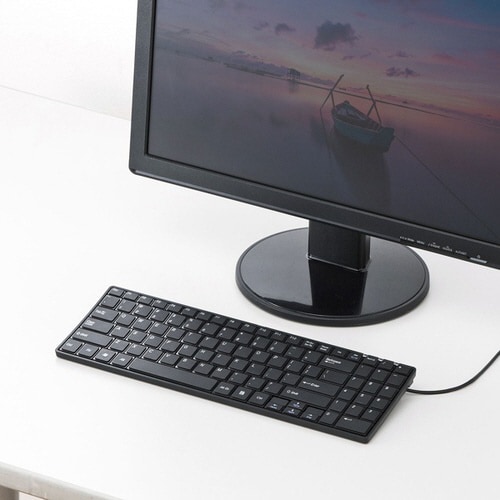 英語配列USBスリムキーボード