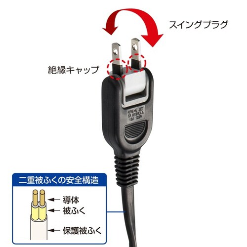 ACアダプタ専用電源延長コード