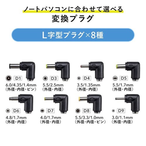 ノートパソコン用モバイルバッテリー