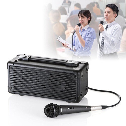 マイク付き拡声器スピーカー