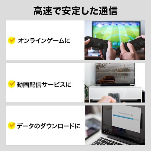 カテゴリ7LANケーブル3m