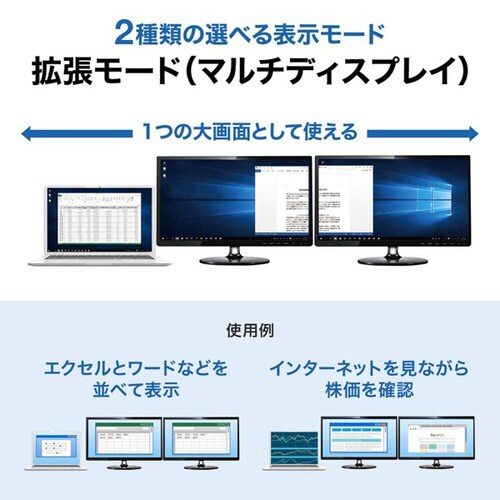 USB3.1−HDMIディスプレイアダプタ