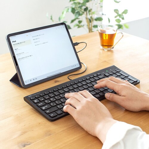 USB Type−Cスリムキーボード