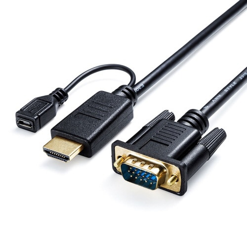 HDMI−VGA変換ケーブル