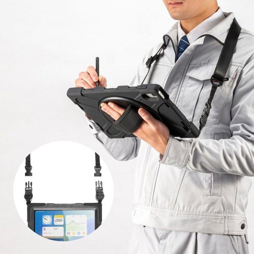 iPad10.9インチ用前面保護フィルター付耐