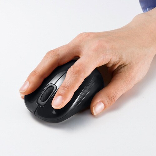 抗菌・静音ワイヤレスブルーLEDマウス