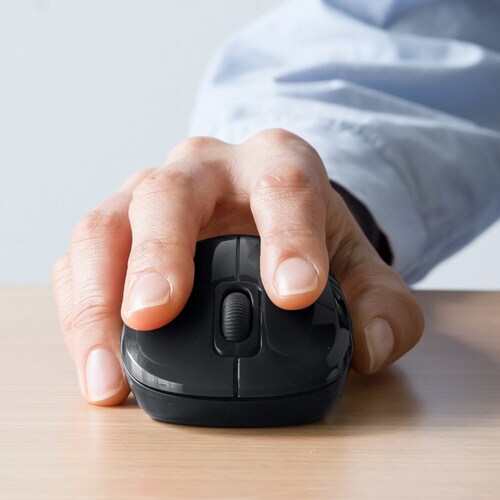 抗菌・静音ワイヤレスブルーLEDマウス