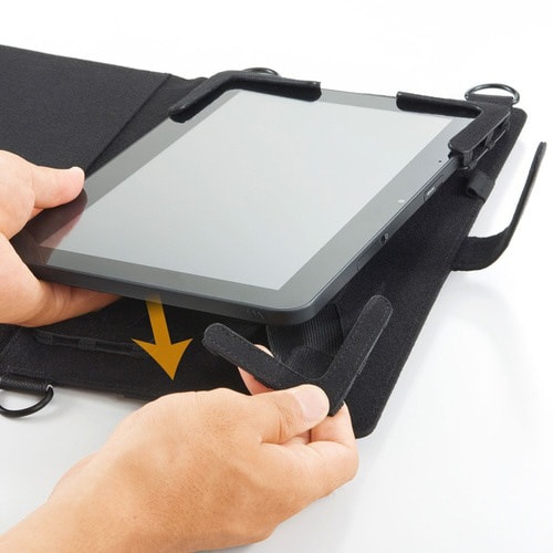 ショルダーベルト付き13型タブレットPCケース